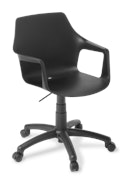 Cocowith Arms Swivel Black