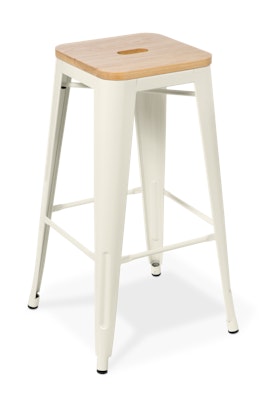 Industry Barstool White Ash Timber Top