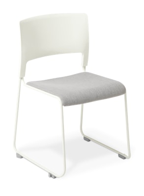 Slim White Seat Uph Keylargo Zinc